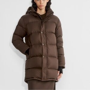 Aritzia Mid Super Puff Size XL Limited Edition Rich Mocha Brown